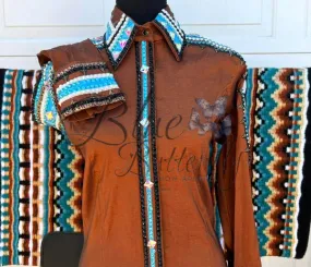 Bronze Stretch Brooklyn Day Shirt