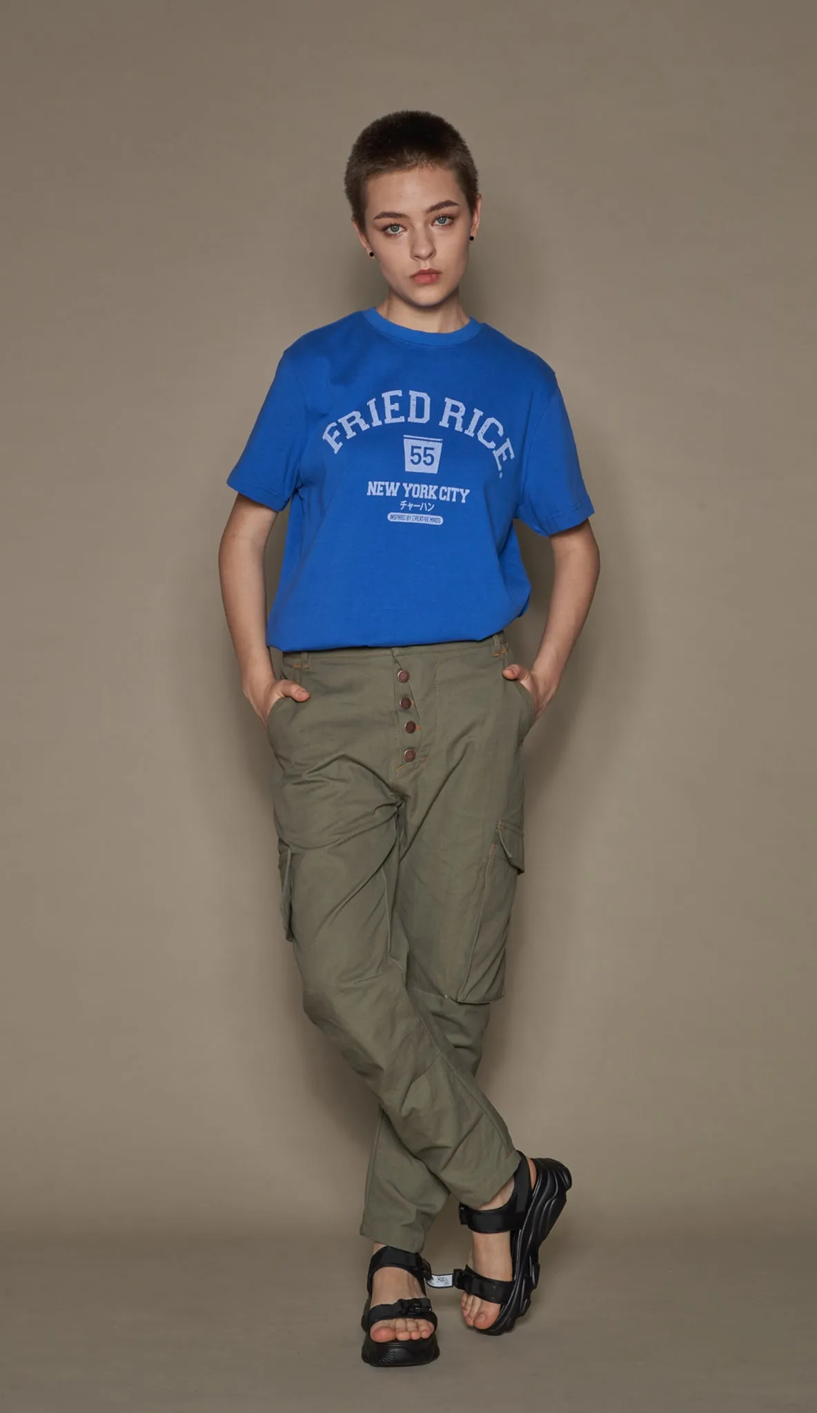 Collegiate Tee - Royal Blue