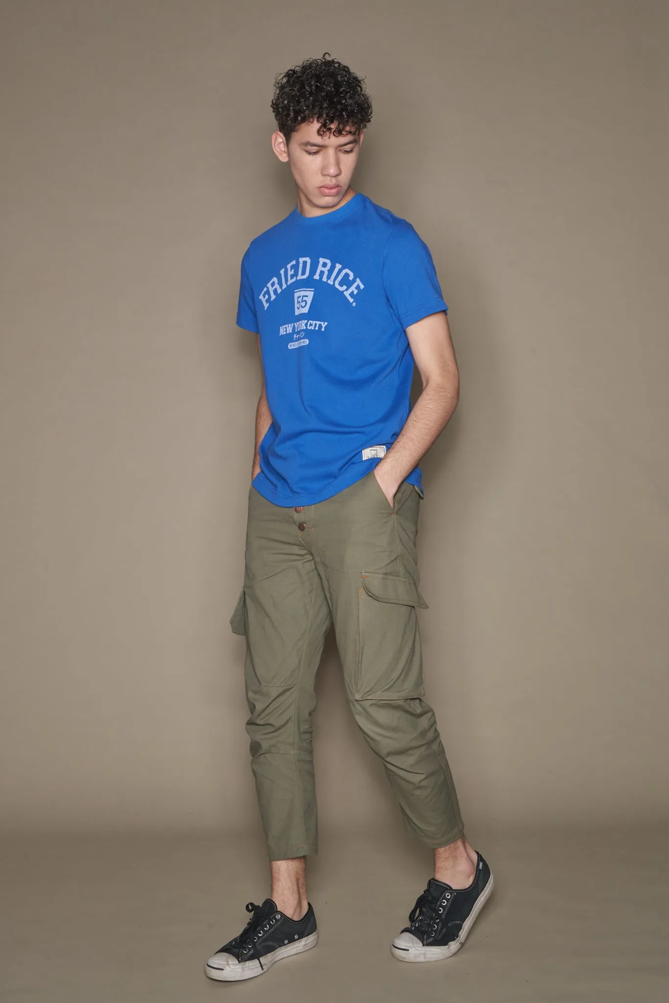 Collegiate Tee - Royal Blue