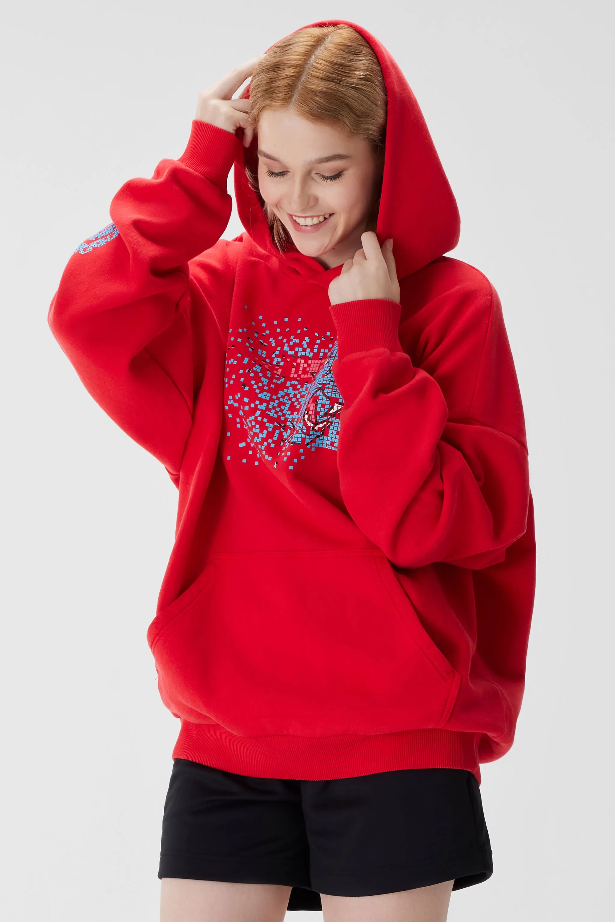 DATABLOCKER HOODIE - RED