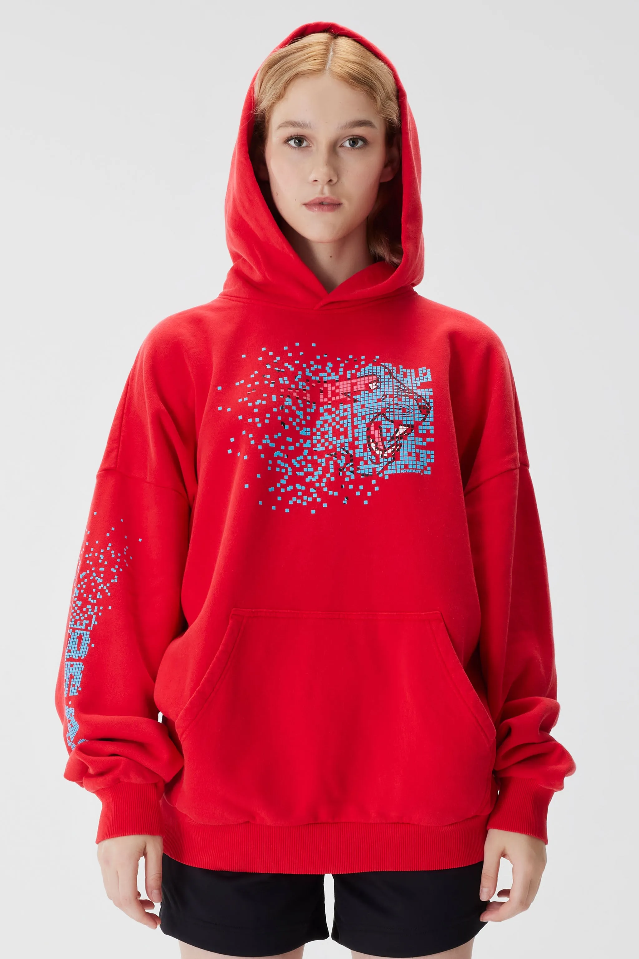 DATABLOCKER HOODIE - RED