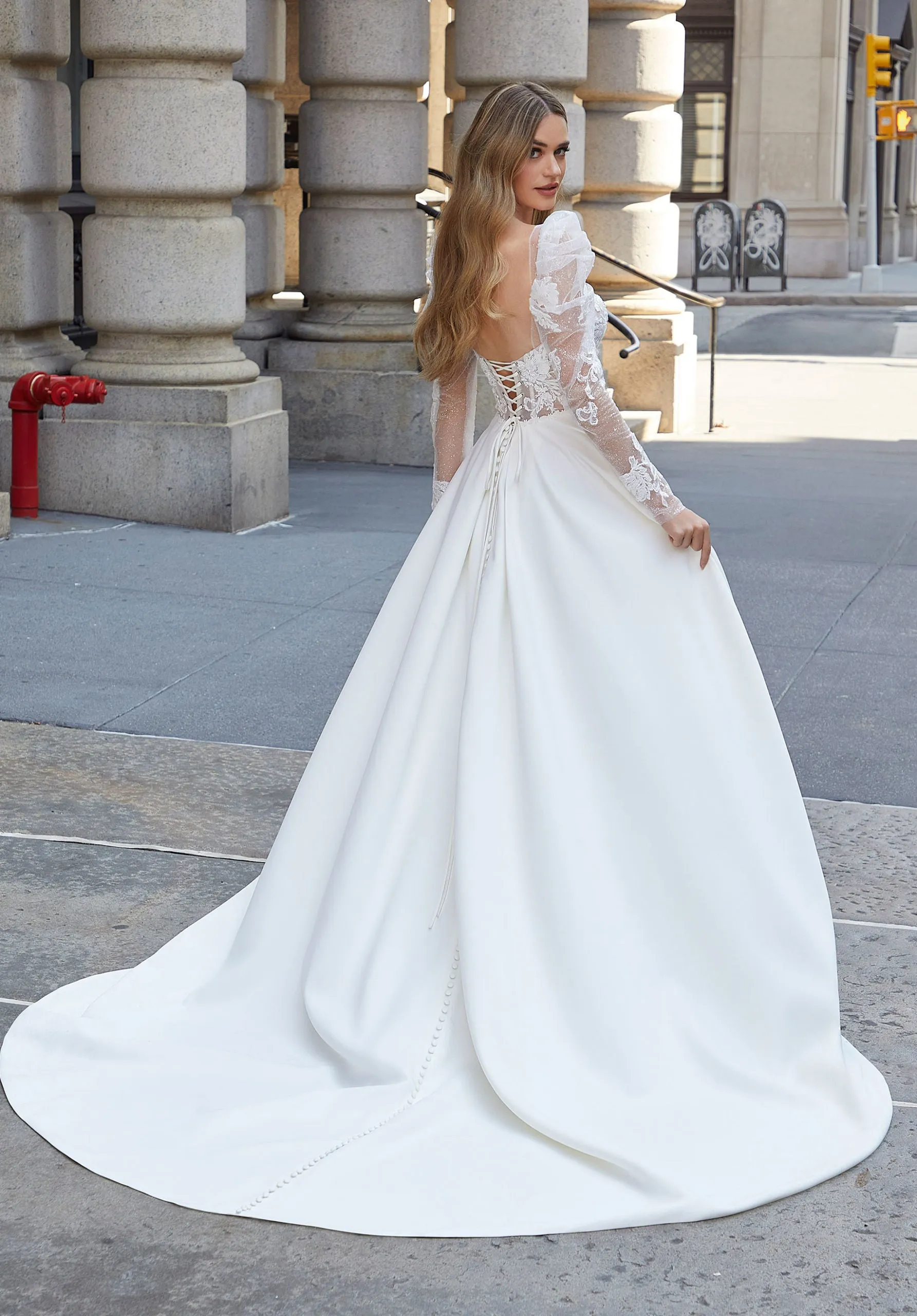 Dress 3306: MoriLee "Jolene" waist 33