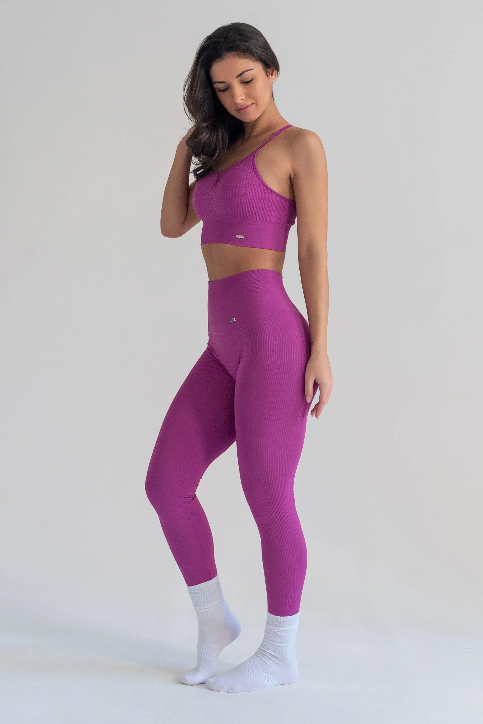 Flow Legging en Orquidea