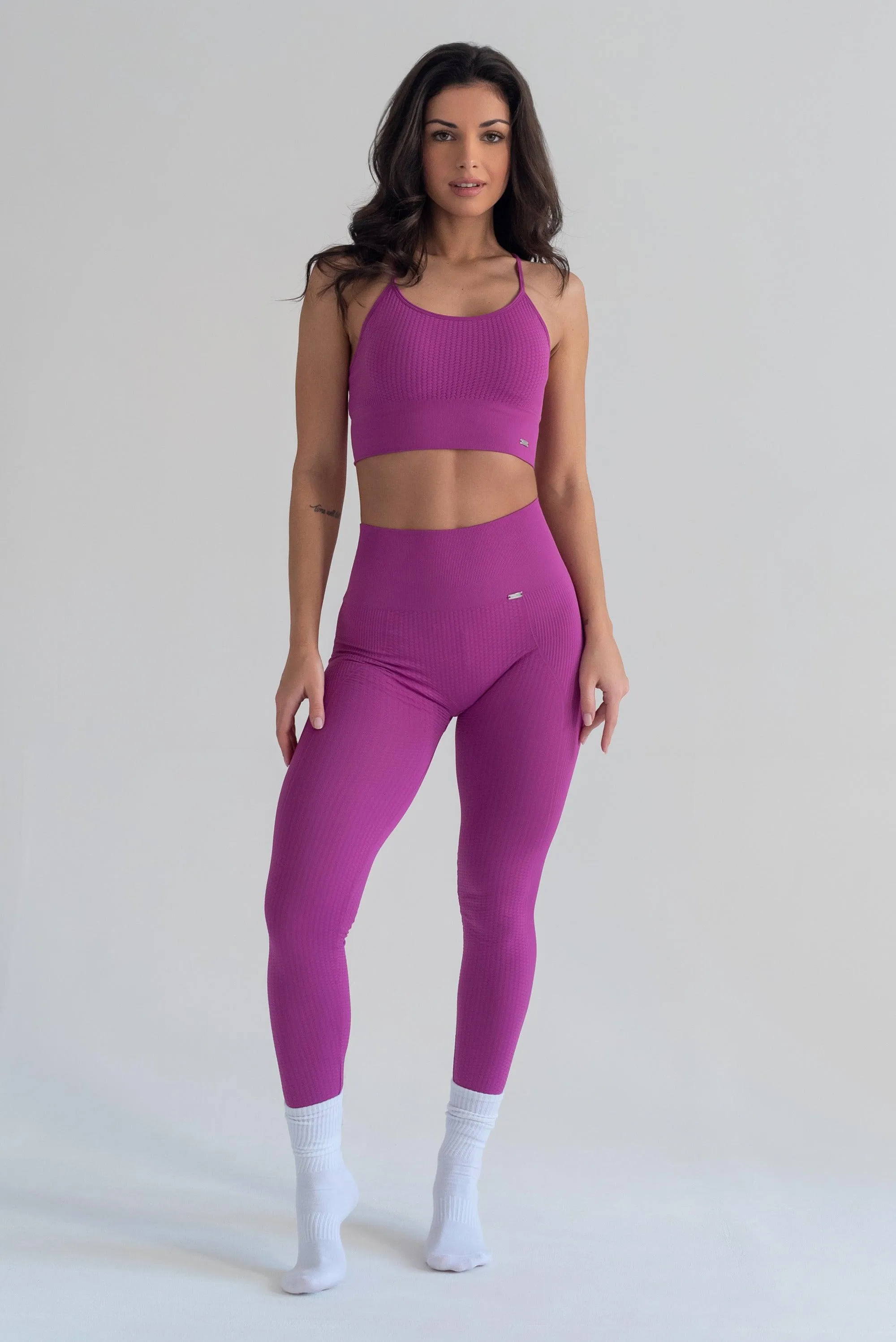 Flow Legging en Orquidea