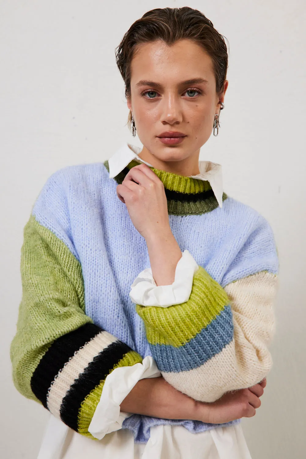 Fresh Face Knit Jumper Multi