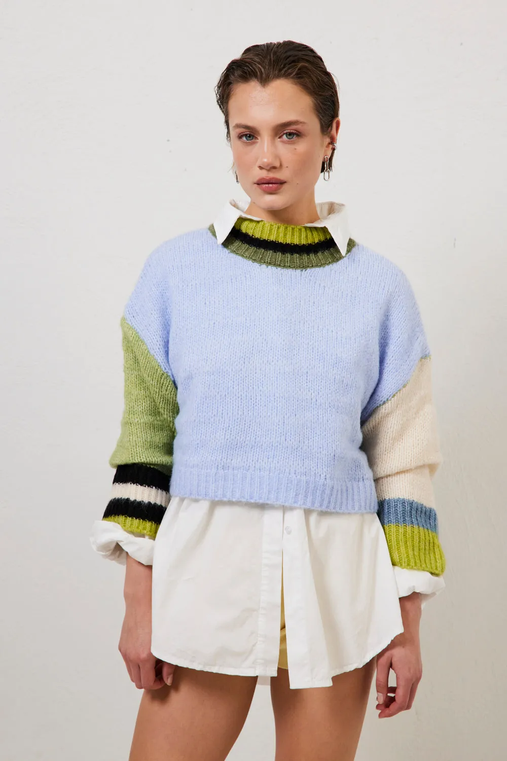 Fresh Face Knit Jumper Multi