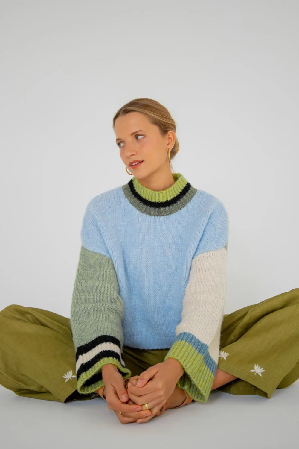 Fresh Face Knit Jumper Multi