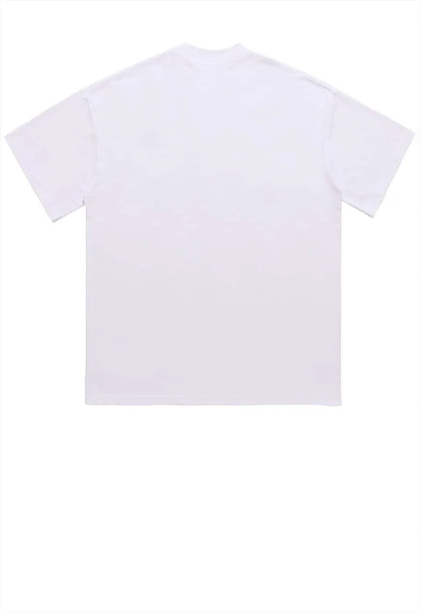 Gas mask t-shirt grunge tee retro punk poison top in white