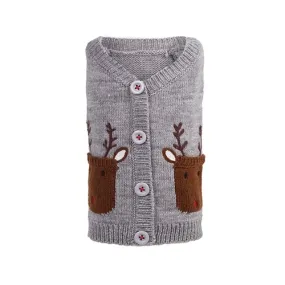Reindeer Cardigan Sweater