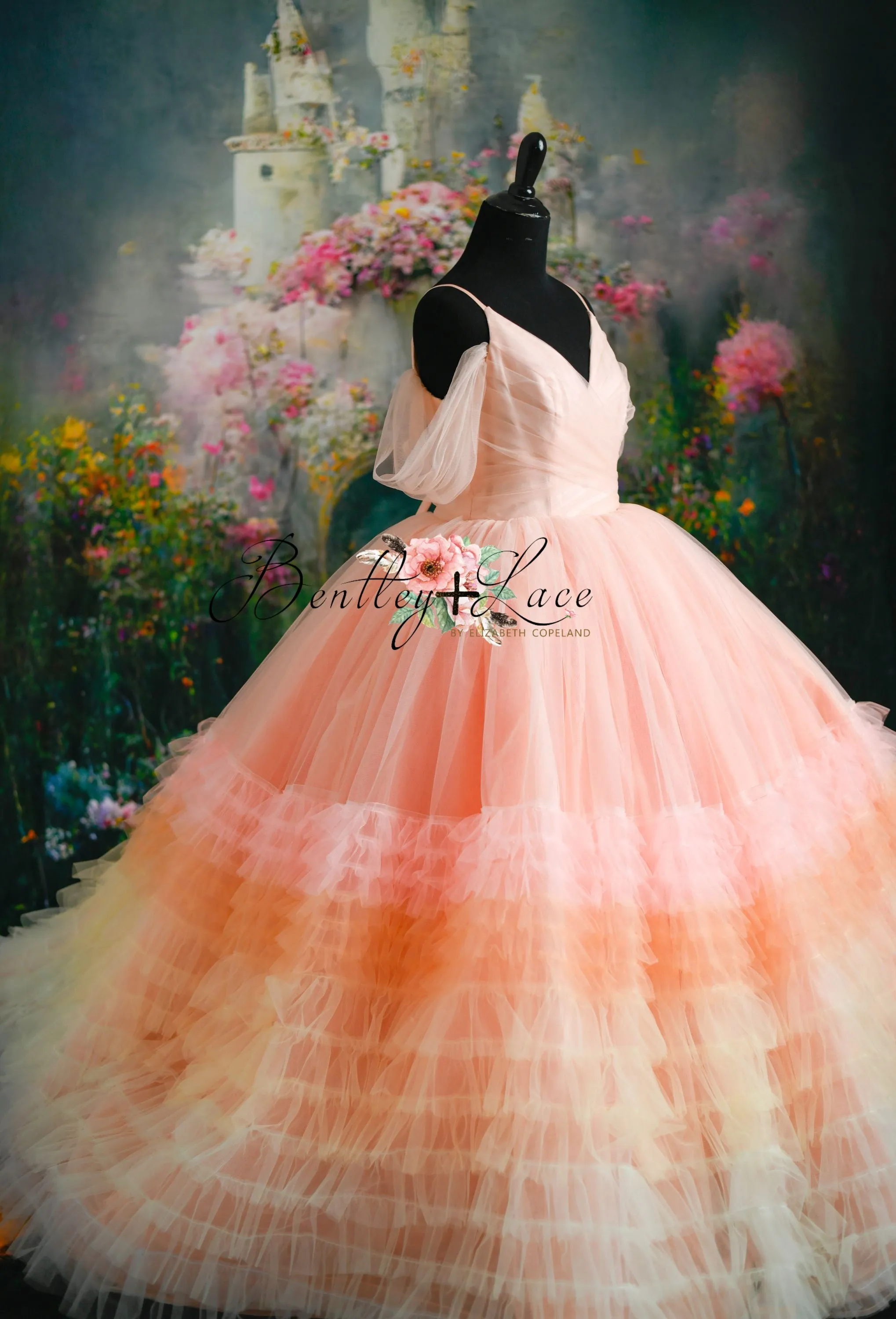 Retired rental euc "Rainbow – Soirée" in Pastels - Floor Length Dress - (14 year-ADULT 0/2)