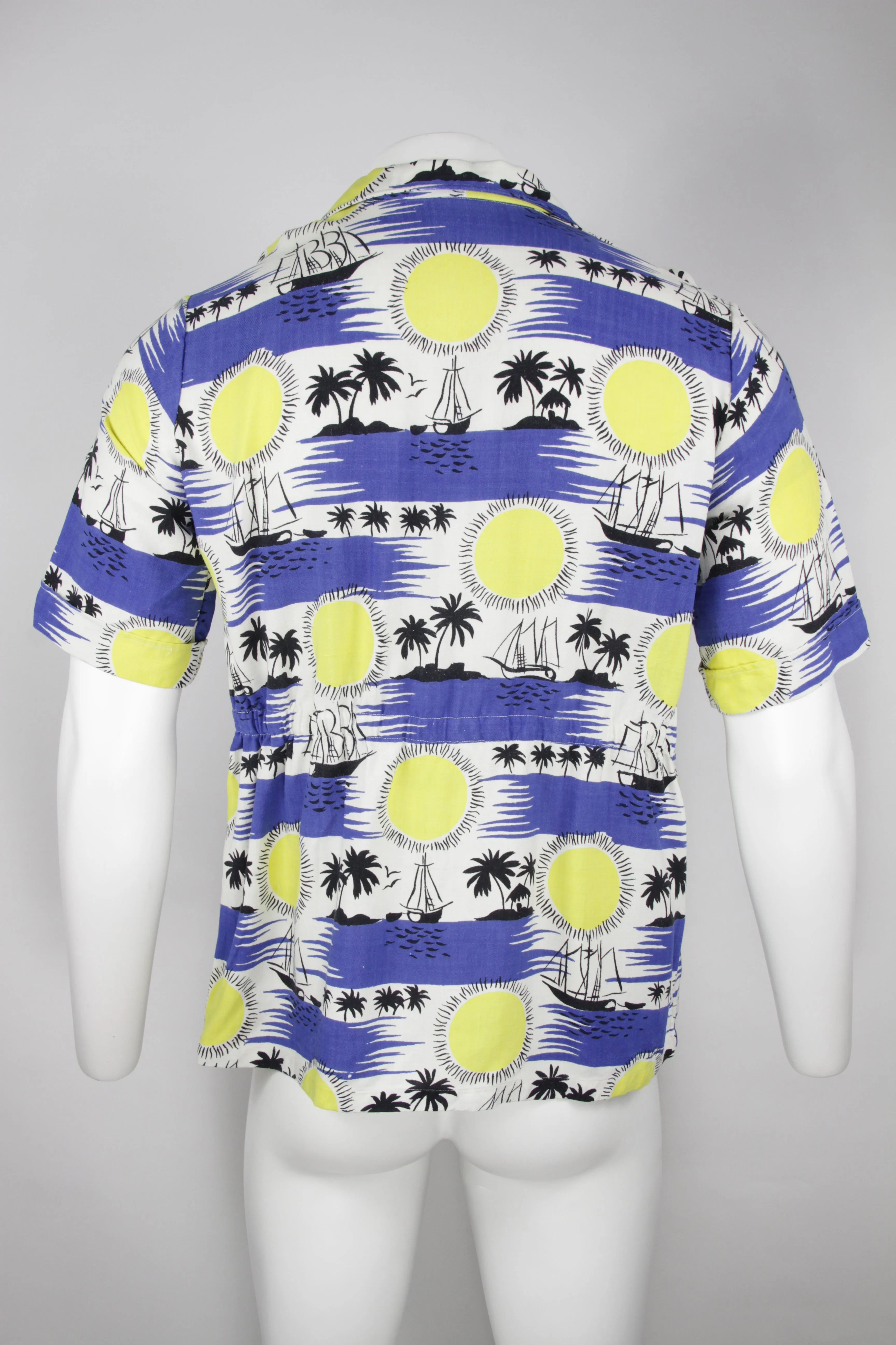 Vintage 40s Hawaiian Shirt - L