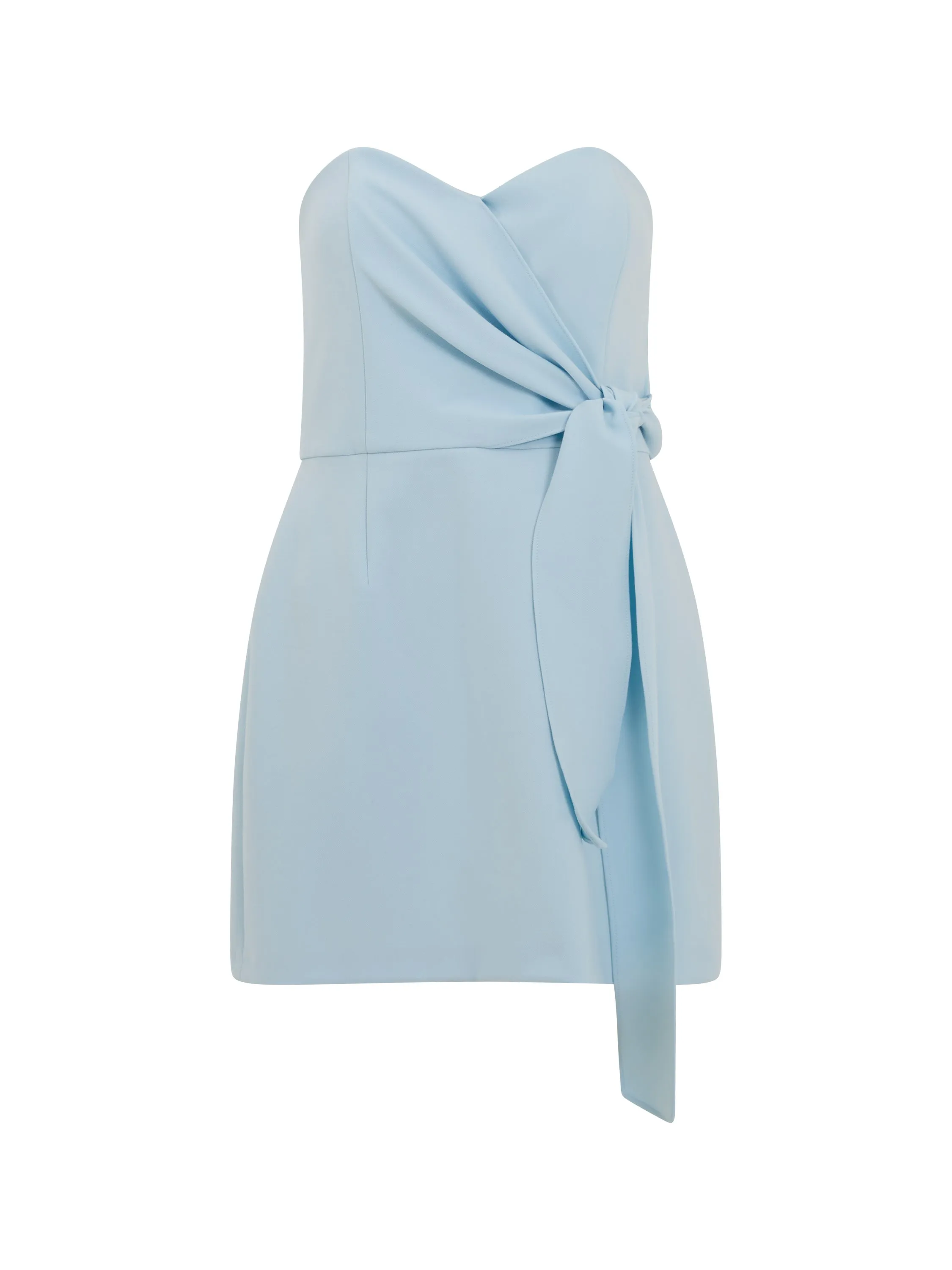 Whisper Strapless Bow Dress